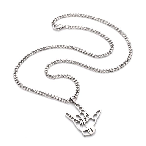 SILVER NECK PIECE