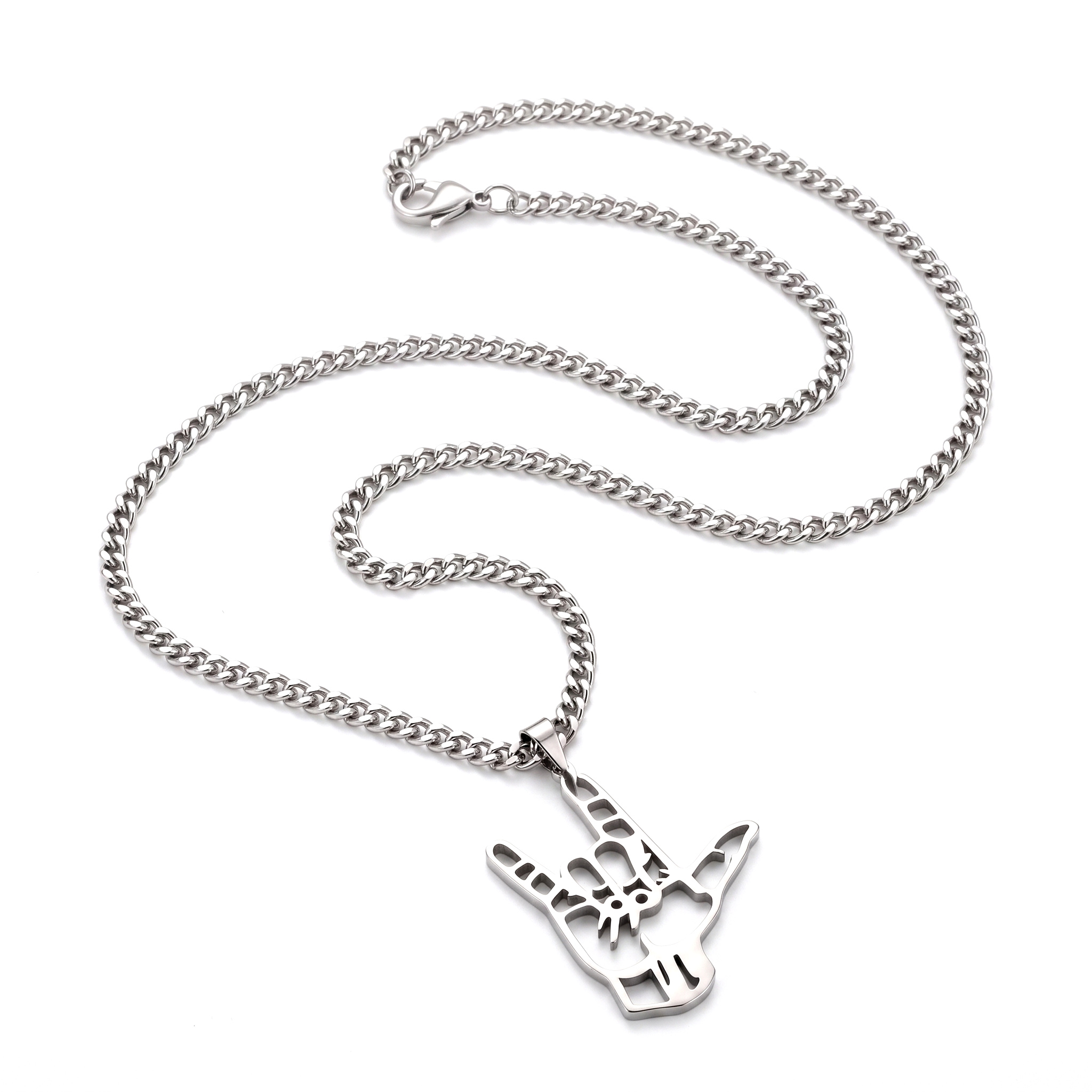 SILVER NECK PIECE