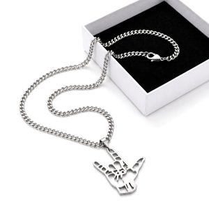 SILVER NECK PIECE