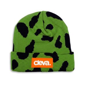 INKOMO GREEN & BLACK BEANIE